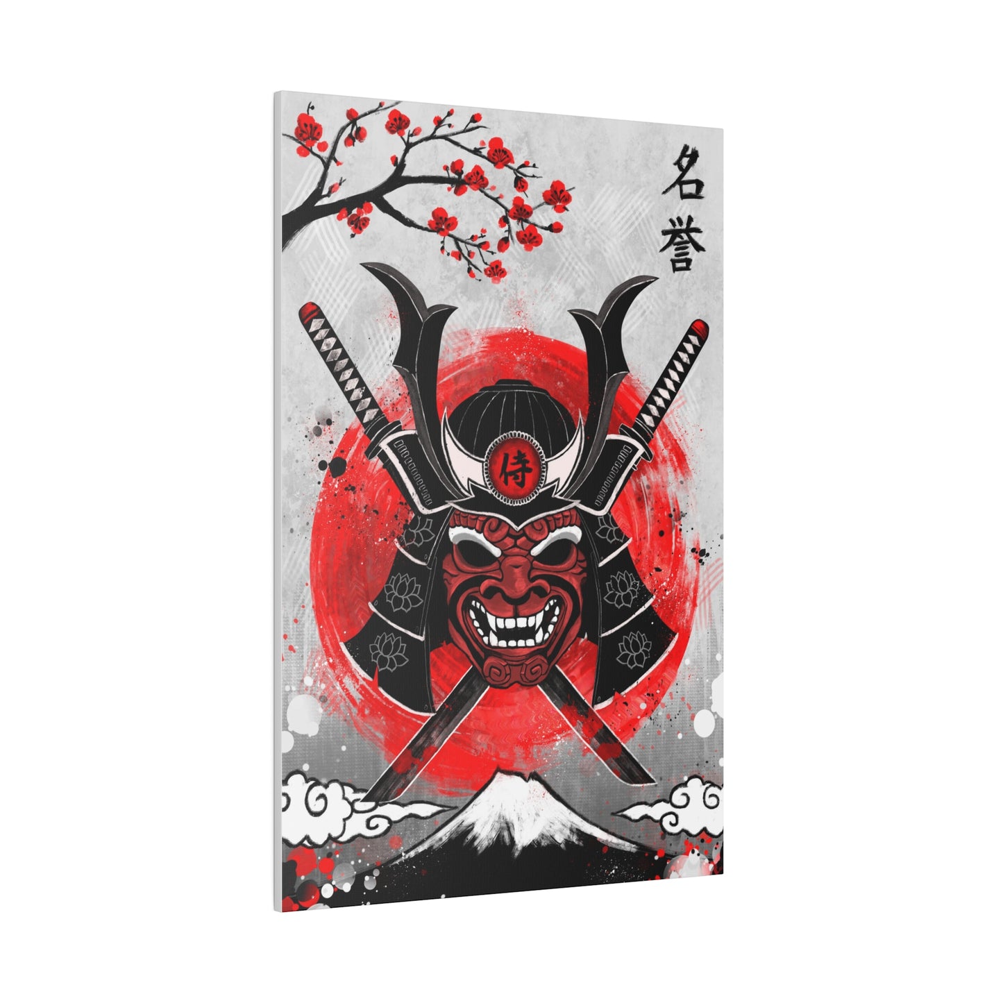 Guardian of the Twin Blades - Matte Canvas, Stretched, 0.75"