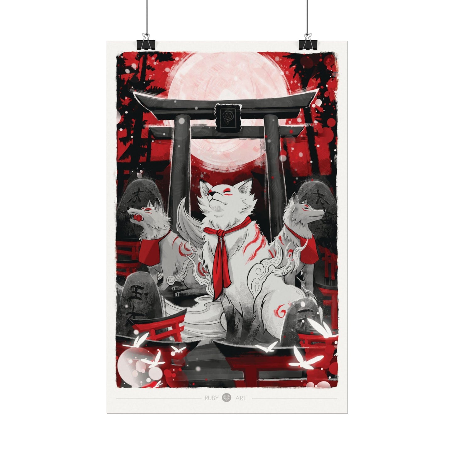 Otsuka Inari - Watercolor Print