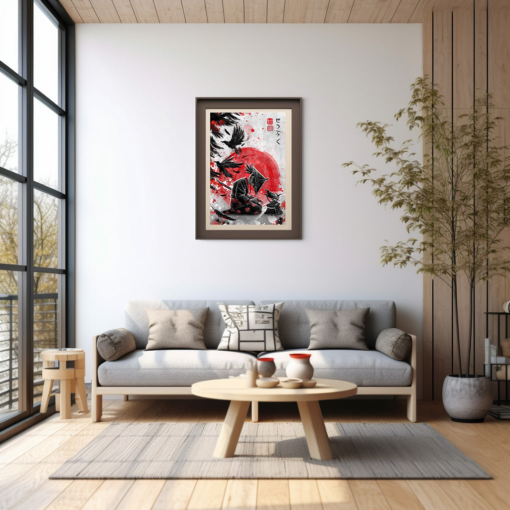 Wings of Bushido’s End - Japanese Fine Art Print