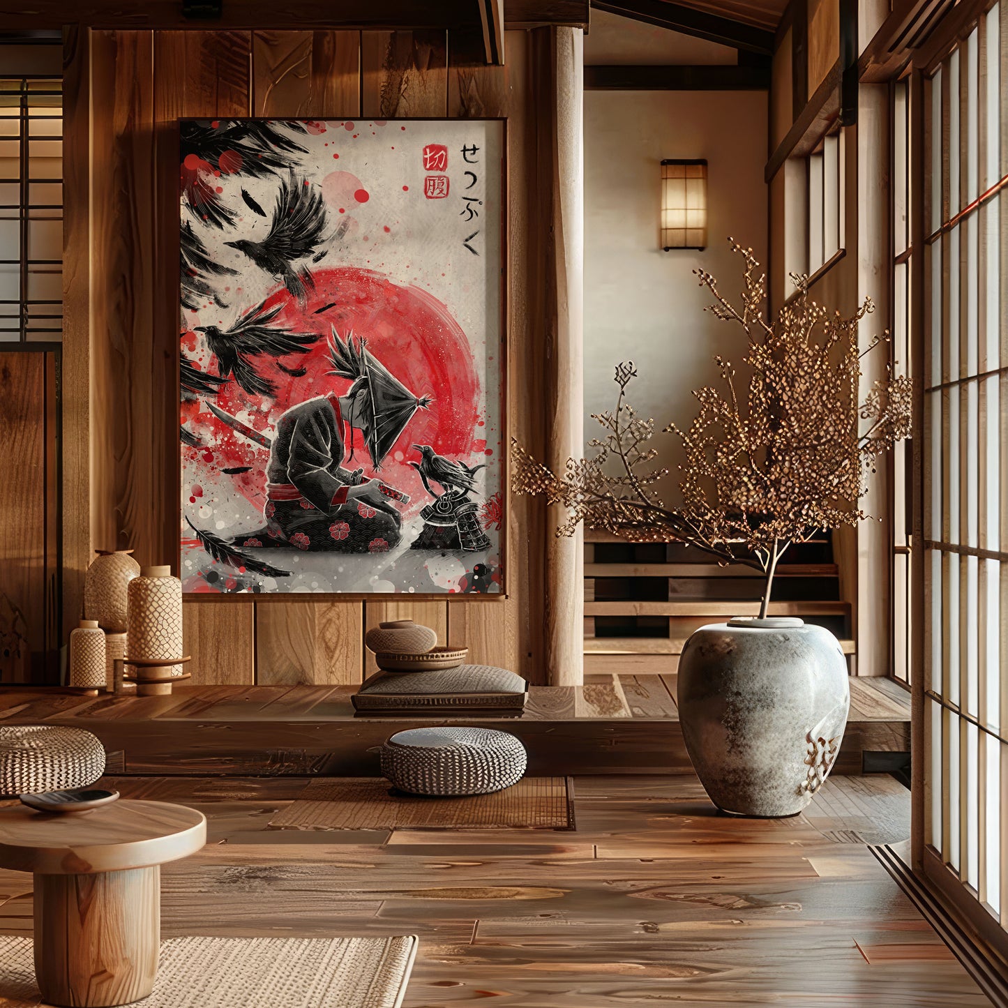Wings of Bushido’s End - Japanese Fine Art Print