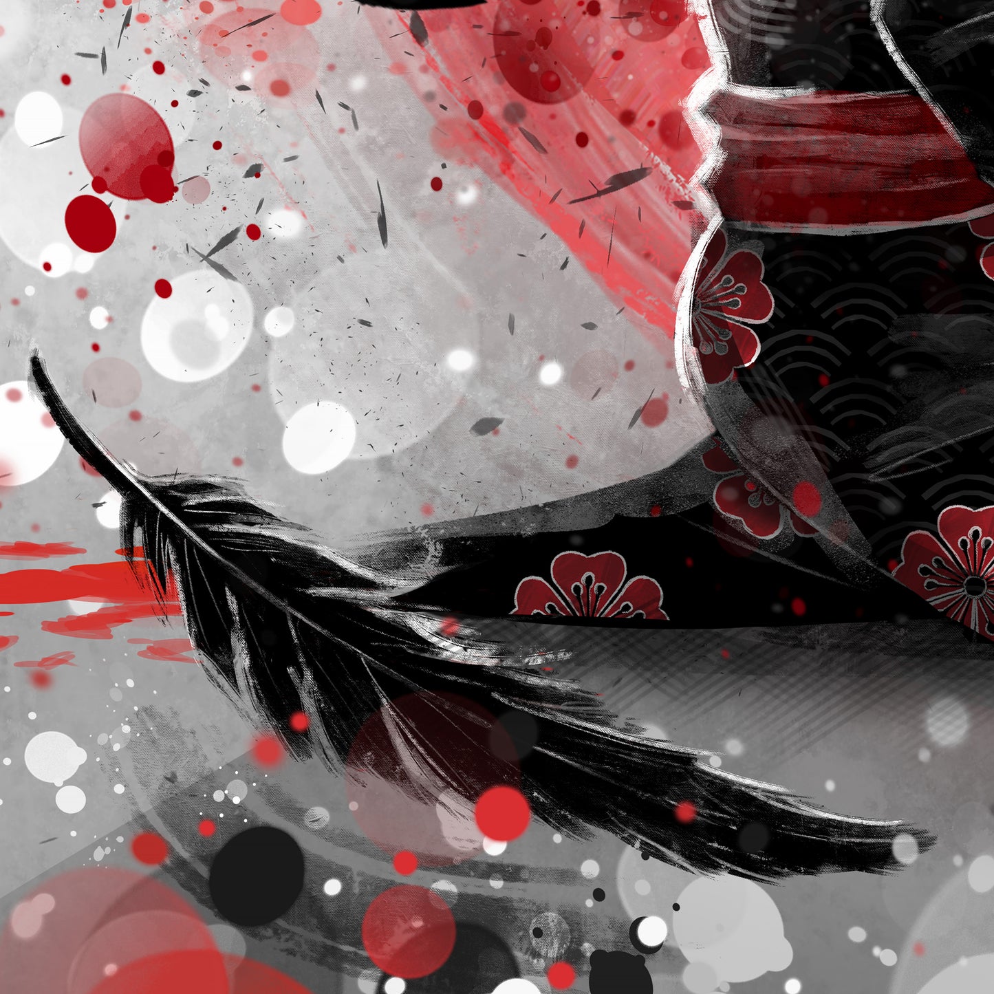 Wings of Bushido’s End - Matte Canvas, Stretched, 0.75"