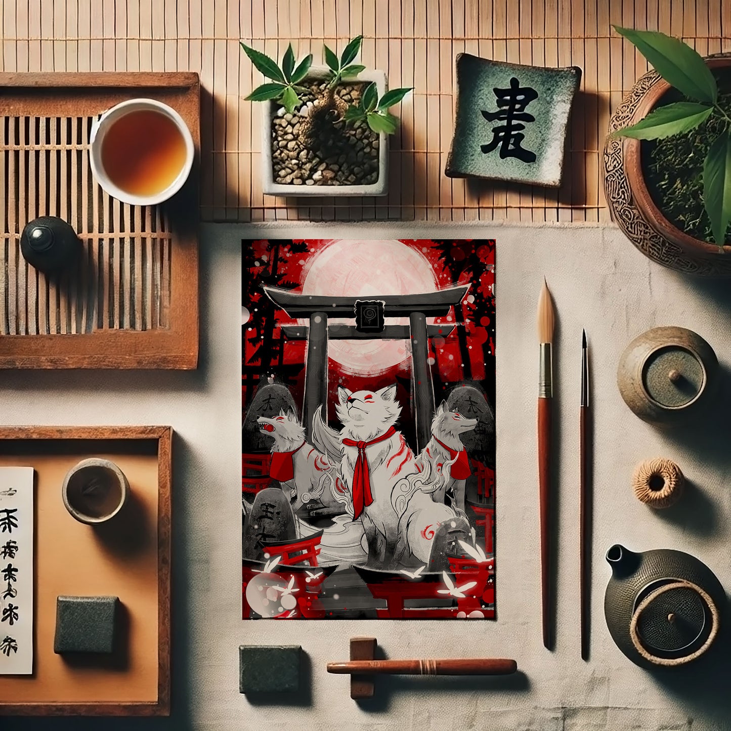 Otsuka Inari - Japanese Fine Art Print