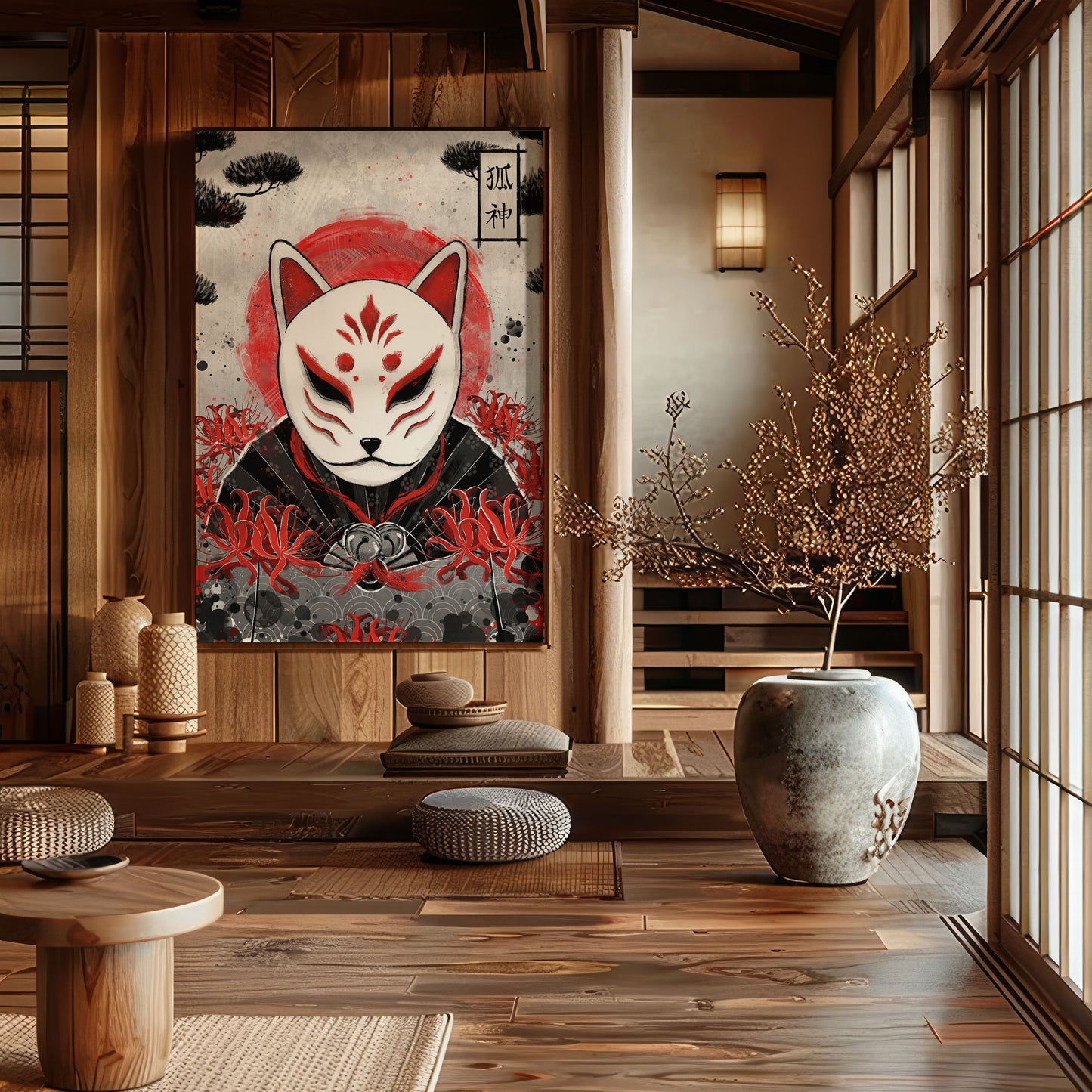 Messenger of the Spider Lily - Japanese Fine Art Print