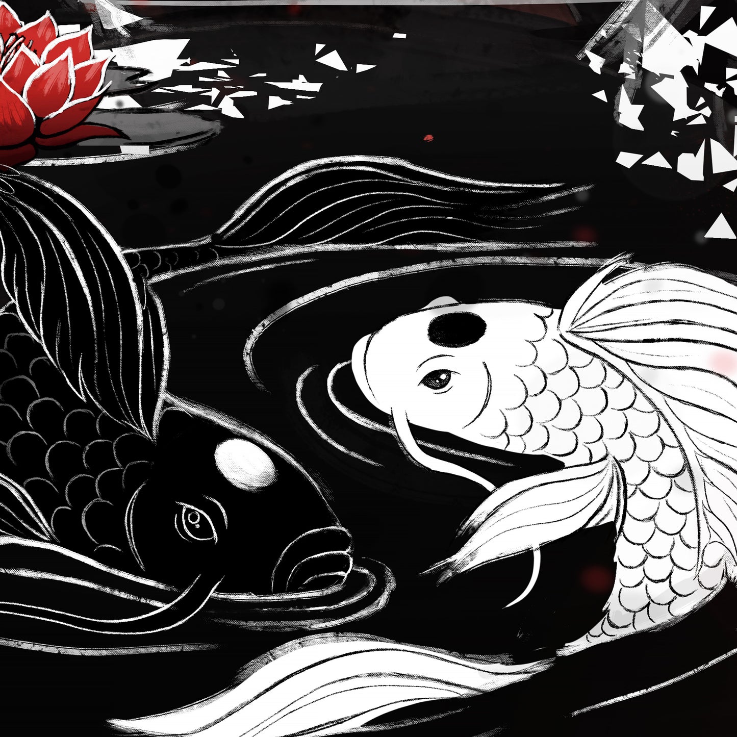 Gate of Tranquil Opposites - Japanese Fine Art Print
