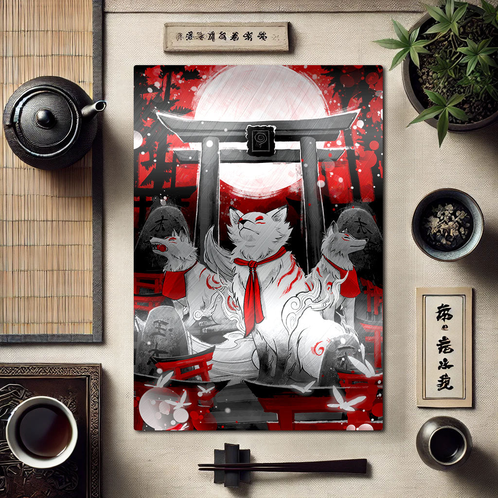 Otsuka Inari - Brushed Aluminum Print