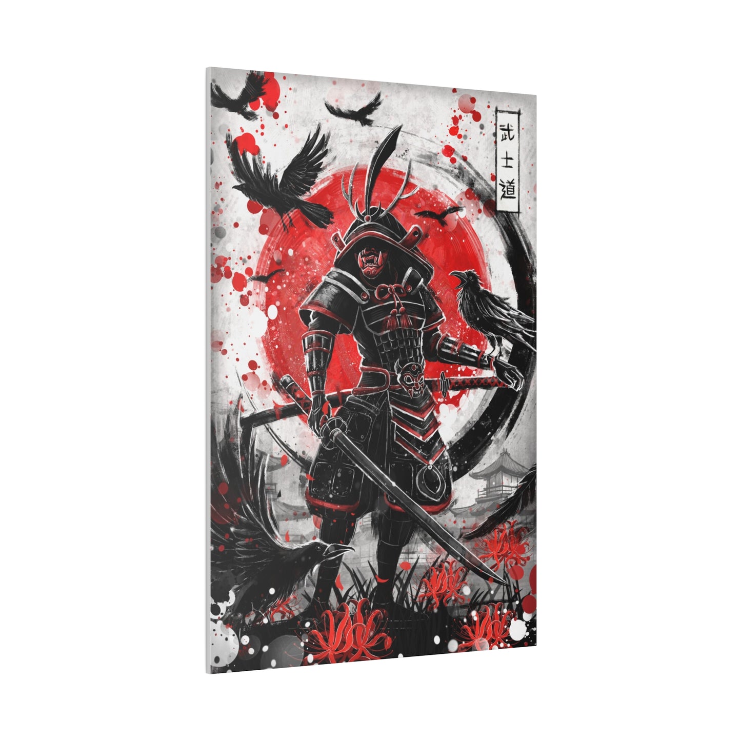 Bushido's Shadow - Matte Canvas, Stretched, 0.75"