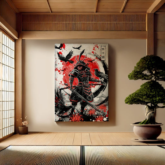 Bushido's Shadow - Matte Canvas, Stretched, 0.75"