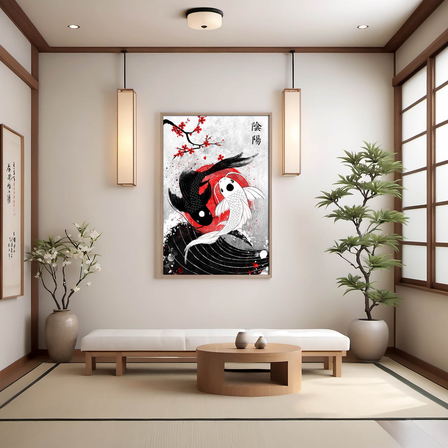 Duality of the Rising Sun - Japanese Fine Art Print