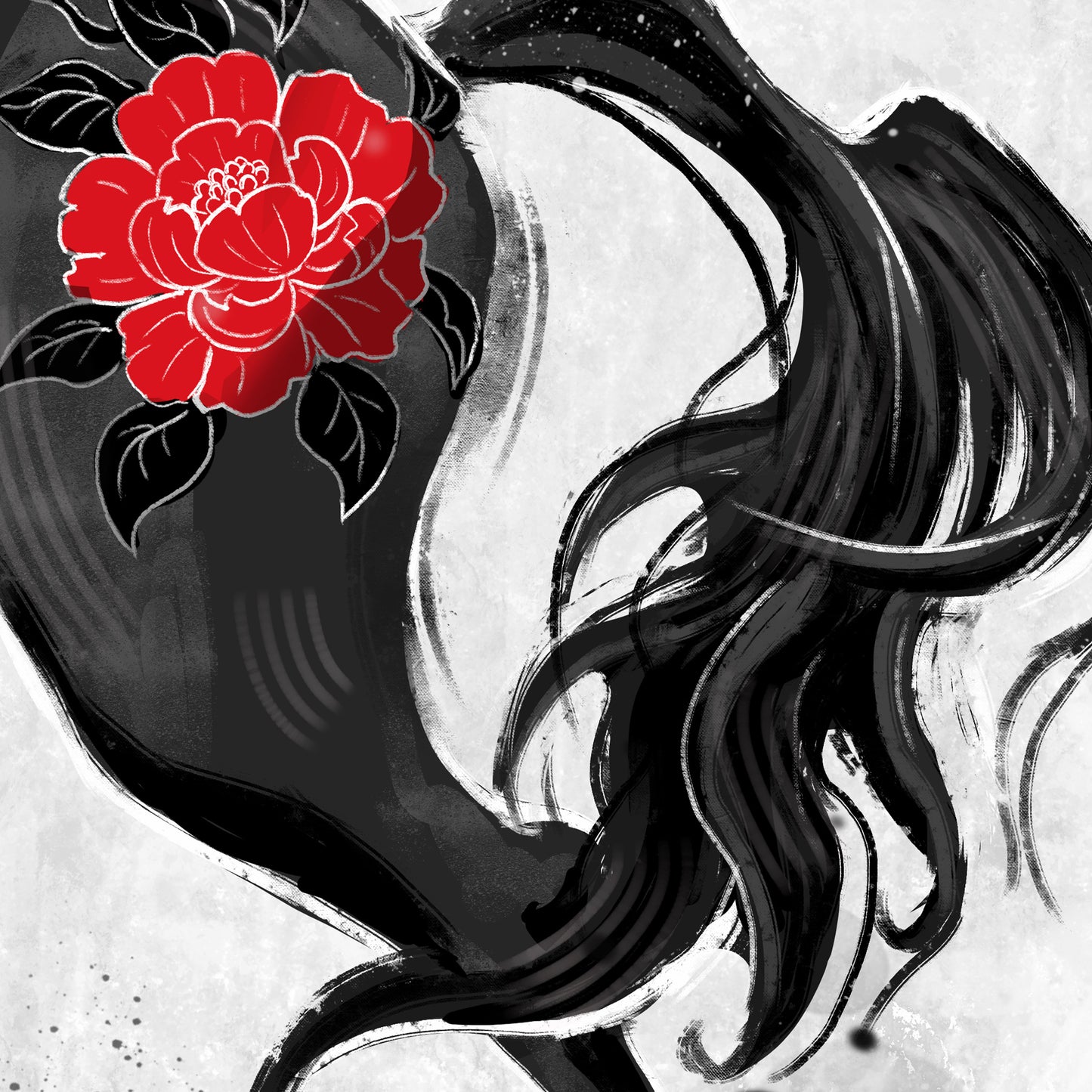 Fire Horse - Japanese Fine Art Print