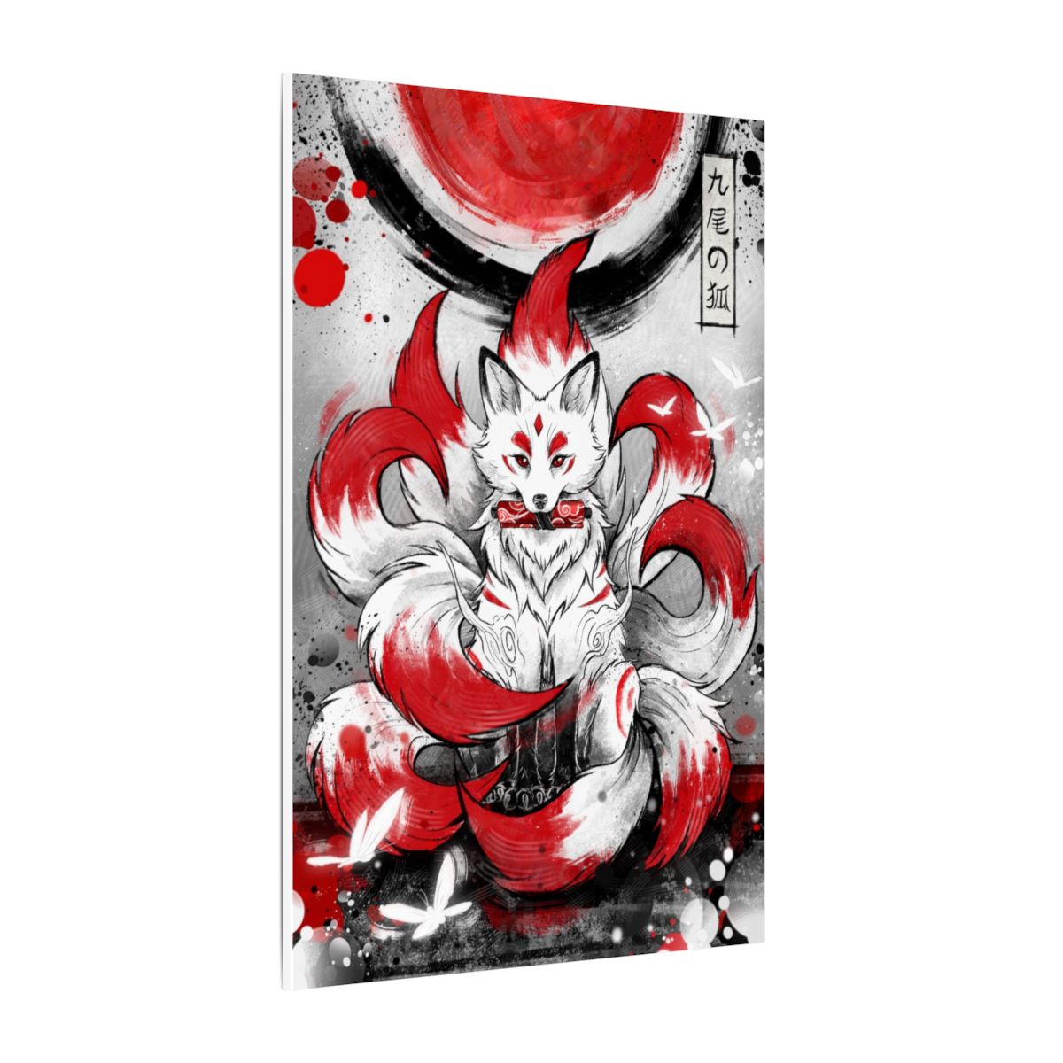 Spirit of the Nine Tails - Matte Canvas, Stretched, 0.75"