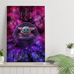 The Force Galaxy - Canvas Print