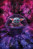 The Force Galaxy Art Print
