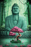 Lotus Buddha Art Print
