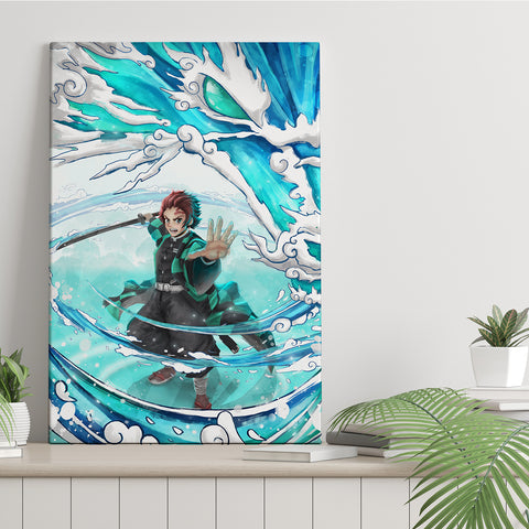 Water Breathing - Canvas Print