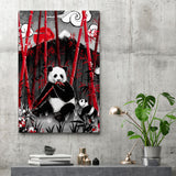 Japan - Panda- Canvas Print