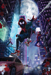 Night City Spiders - Canvas Print