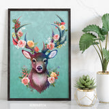 Spring Collection - Deer Art Print