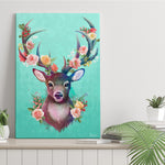 Spring Collection - Deer - Canvas Print