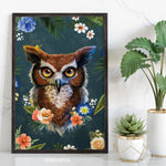 Spring Collection - Owl Art Print