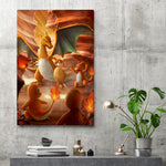 Fire Family - Canvas Print