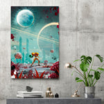 Exploring Another Planet - Canvas Print