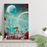 Exploring Another Planet - Canvas Print