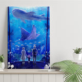 Aquarium Outing - Canvas Print