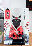 Japan - Sushi Cat - Metal Print