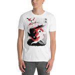 Japan Koi Fish Yin Yang Unisex T-Shirt